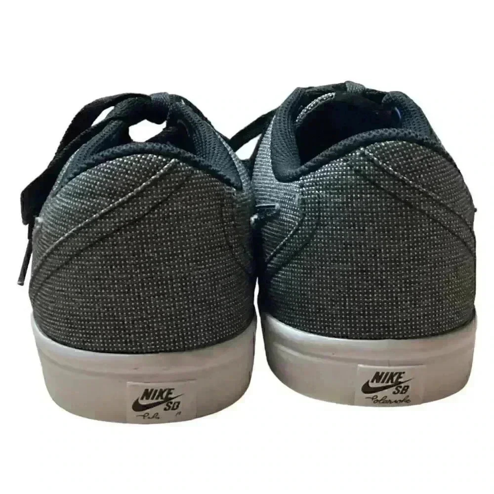 Nike Mens SB Solarsoft Check Men 8 D Dark Gray Sneakers 843896-004 Skateboard - Picture 5 of 7